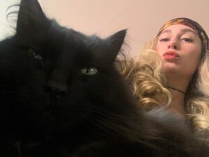Jules Medcraft Instagram - I call this piece kitties love t*tties. I’m sure Grandma Dell will yell at me later for this.