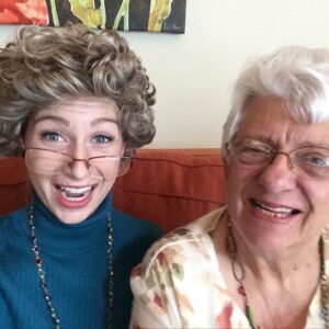 Jules Medcraft Instagram - Grandma Dell LOVED Christmas. Yesterday we celebrated her life. She’ll never be truly gone. She lives on in our hearts. Our dreams. And our wrapping paper. I’m grateful for the support of my cousins and my best friends. Thank you everyone for your flowers, messages, food, and support. I see your love even if I don’t respond. Gdelly, I lava you 💛