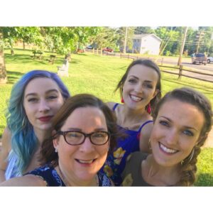 Jules Medcraft Instagram - The Fourth of July is my FAV holiday 💙❤️ It was my gramp’s bday and we celebrate our family reunion around this time. Magic always happens to me on the Fourth (budding romances, shooting off rockets with the fam, S’MORES, ya dig?) but this was by far my favorite Fourth yet. I guess without fully even knowing it I’ve been straight up depressed for seven years. With the help of medical professionals and a loving community I feel I’m finally on the path to some good shit. I still mess up. A lot. I still “accidentally” swear during prayer concern time at church. I still lie to TSA about whether I’ve removed my liquids, gels, and aerosols. I still struggle to find what combo of medications/exercise/pizza is right for me. But the magic that returns to me every year felt better than ever before. There wasn’t any more magic this year than other years but there was more balance in my brain and in my heart. I might be a shit show next week and regret ever saying this but I’ll deal with it then. For now, I’m gonna enjoy this magic moment ✨