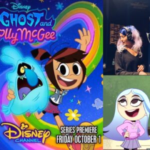Jules Medcraft Instagram - HOLY BEANS! I finally get to share I play Andrea on #theghostandmollymcgee on @disneychannel 🥳 My very first recording I got locked in the stairwell 😂 We’ve come a long way! Airs tonight on @disneychannel @disneyplus