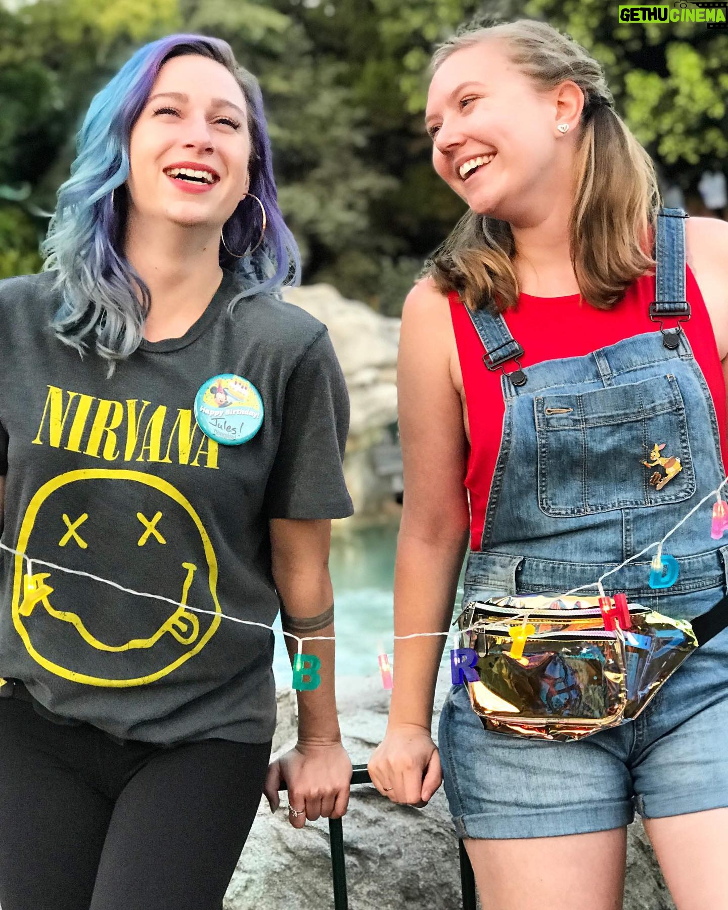 Jules Medcraft - 483 Likes - Happy birthday week @breezybeezyy! My longest friendship 💛 I remember when we used to dance to Grease while jumping on the bed... two weeks ago 😉 You’re the best thing to ever happen to me. #lovebutmakeitfashion