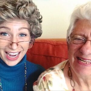 Jules Medcraft Instagram - Last night we watched Lava (Pixar short) then Gdelly thought we should watch it two more times. Today when I visited she asked me to sing it with her. I Lava You 🌋