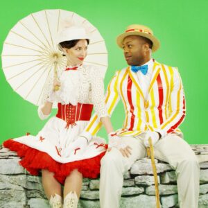 Julia Aks Instagram - omg i’m cleaning out my harddrive and I found a screenshot of this Adorable Improvised Moment that (unfortunately) didn’t make it into the final cut of the PLEASE ME parody 😍😭 ✨ Bert   Mary P ✨ @todrick