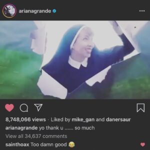 Julia Aks Instagram - HAPPY BIRTHDAY, 7 RINGS PARODY!!!
I can’t believe how much my life has changed in a year. I will never forget that crazy week and the incredible group of friends who showed tf up ❤️❤️❤️
——————————-
The most extra special love to @thewacokid_ @stevegreist @sameverettbaker @dewittness There are no words to describe my love for you putting in so much damn work on this. To this day, I cry from joy and overwhelming gratitude thinking about y’all. We made the thing we set out to make. We got a goat. What is there left to do.
——————————-
*UPDATE* for the Instafam! I haven’t been posting as much lately because I’ve been devoting my time to my biggest project yet. More info coming soon.
P.S. I am UNREASONABLY excited about it...