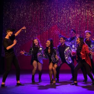 Julia Aks Instagram - If you haven’t seen @michellekhare ’s “unofficial” YouTube Rewind: The Musical, GO WATCH IT RIGHT NOW. It turned out soooo well, it’s for a good cause, it’s hilarious, heartfelt, and has over a million views in less than two days. Have any of you seen it yet??
.
I had the joy of playing @jeffreestar @daviddobrik Over-Excited-News-Boy and Minecraft-9-Year-Old behind @stevegreist ’s unbelievable @pewdiepie Les Mis moment. You can cuddle up with some hot chocolate and watch the whole Making Of episode, too 🥰
.
all photos by @tonymoux