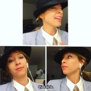 Julia Aks Instagram - Old Town Road (I Got The Horse Right Here) - Lil Nas X   Guys and Dolls #minutemashup #yeehawchallenge @lilnasx @billyraycyrus