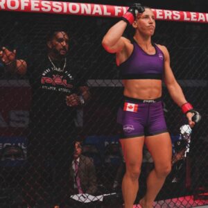 Julia Budd Instagram - We’ve been fighting together since 2004… ring, cage, street, boxing, Muay Thai, MMA @lancegibsonsr thanks for always having my back ❤️‍🔥🫶🏽❤️‍🔥