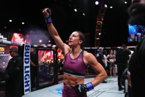 Julia Budd Instagram - Always Grateful In Victory and Defeat ❤️‍🔥 Feeling incredibly blessed that this sport has led me to fight in Madison Square Garden in front of my family and friends. It truly was a dream come true! I appreciate all the support I have gotten and I know It was a close fight. I felt I won 2 and 3 but as they all say you cannot leave it to the judges. Thank you to my team and training partners who helped me prepare for this and Thank you to everyone for the messages and love, I feel so blessed and know I will come back stronger from this. Love you all!