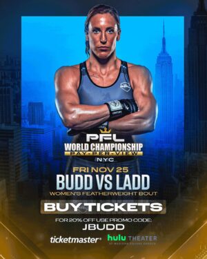 Julia Budd Instagram - Who’s coming to watch me shine in NYC?!? Use my code JBUDD for 20% off #pflchampionship