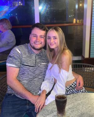 Julia Carlile Instagram - Happy birthday to my favourite pain in the ass. There is no one else I would rather do life with💜Here’s to making more memories 🍻I love you stink xxx