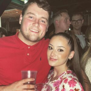 Julia Carlile Instagram - Happy birthday to my favourite pain in the ass. There is no one else I would rather do life with💜Here’s to making more memories 🍻I love you stink xxx