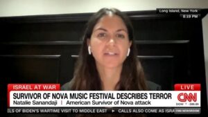 Julia Chatterley Instagram - From ‘being happy to be alive’ to ‘survivors guilt’ 

Natalie Sanandaji shares her thoughts & experiences, 2 weeks after the Hamas attack on Israel.