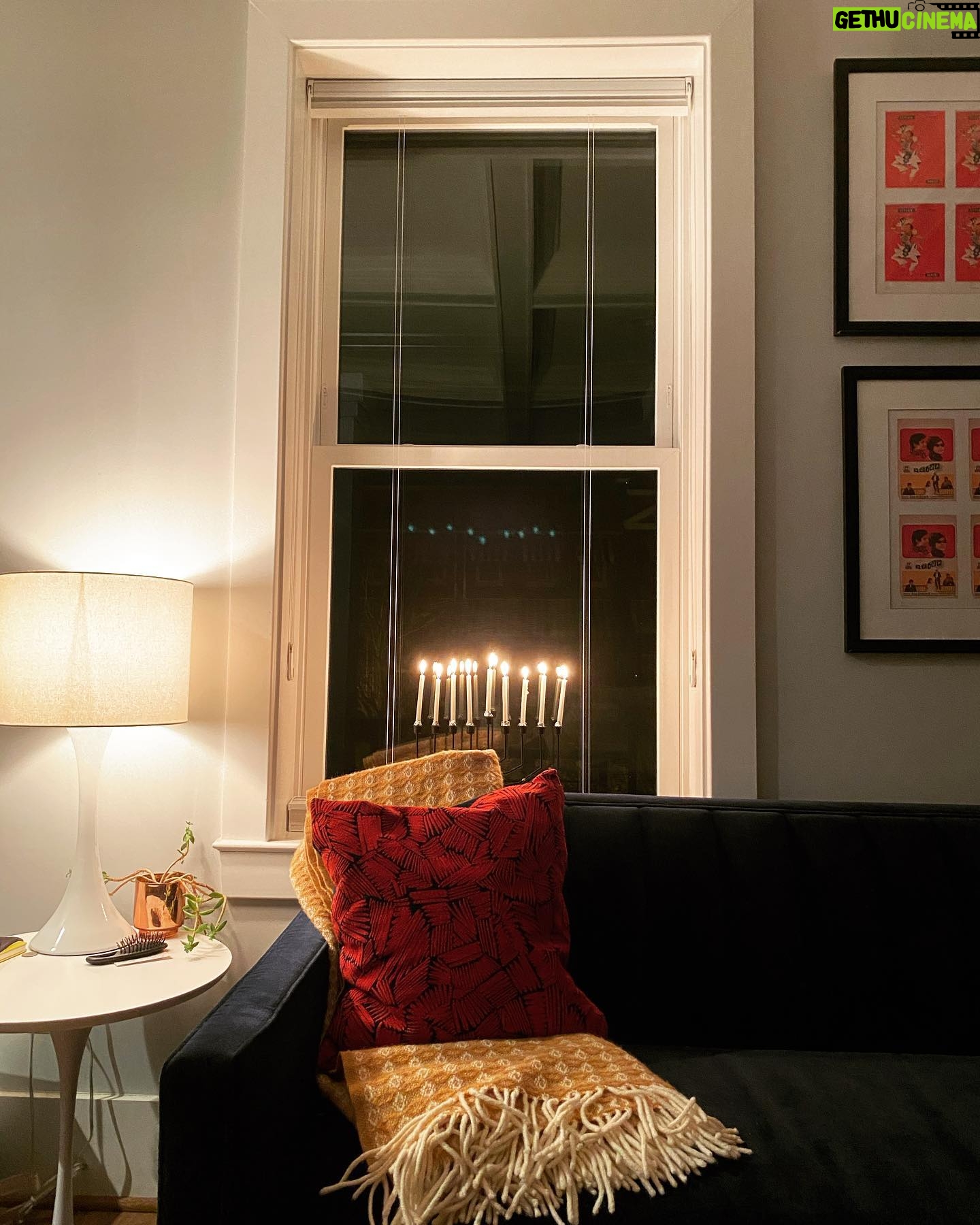 Julia Ioffe - 423 Likes - ...when our own strength failed us.
Last night of Hanukkah. May next year’s be happier.