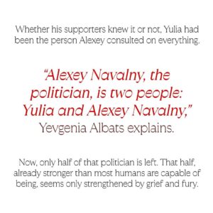 Julia Ioffe Instagram - “Over the weekend, as Alexey Navalny’s death was confirmed by his team—and as the prison authorities announced ‘sudden death syndrome’ as the cause—and as his mother tried to chase down her son’s body in the wilds of the Russian Arctic, the idea that Navalny was gone, forever, sunk in among the Russian opposition, as well as among Russians who are quietly waiting out a regime they loathe,” Julia Ioffe writes.

“The hero and hope of a generation, of the generations coming up behind Putin and his bloody, revanchist fantasies, had been killed. The future, a gleeful Putin seemed to be telling Russians, would be just like the present and the past: an endless, stultifying loop of war and terror and repression, with no end or hope in sight.”

Enter Yulia Navalny.

Read Julia Ioffe’s full dispatch at the link in bio.

Photo: Didier Lebrun / Photonews via Getty Images

#Navalny #AlexeyNavalny #YuliaNavalny #Russia #Putin
