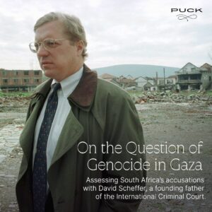 Julia Ioffe Instagram - David Scheffer is a pioneer in international human rights law. He helped set up war crimes tribunals for Rwanda, the former Yugoslavia, Sierra Leone, and the Khmer Rouge. He is also negotiated the creation of the International Criminal Court and signed the Rome Statute on behalf of the U.S. government in 1998.

Puck’s Julia Ioffe gave Scheffer a call to pick his brain about what’s in South Africa’s complaint against Israel, what we can expect from the International Court of Justice, and what we talk about when we talk about genocide.

Read their full conversation at the link in bio.

Photo: David Scheffer, then roving U.S. ambassador for war crimes, visits Malisevo, Kosovo in 1998. (Credit to David Brauchli/Sygma via Getty Images)

#Israel #Gaza #Hamas #UN #War