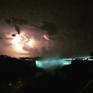 Julia Ormond Instagram - #niagarafalls ....at night