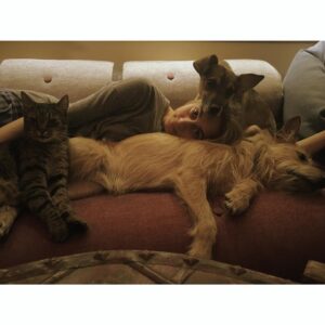 Julia Rosnowska Instagram - Moje ziomeczki.
#bestfriendgoals #kanaping #adoptdontshop