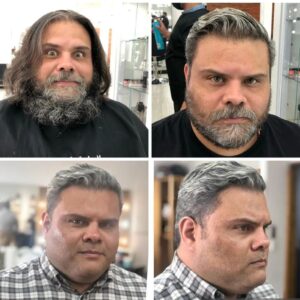 Julián Caicedo Instagram - #tbt🔙📸 así fue que nació #ivancito gracias a los chicos del combo de maquillaje y caracterización de #juanpisgonzaleslaserie 
 Gracias @corium_fx @julianelgatto @wen_cosmakeup 
@juliancaicedoillgato #juliancaicedoactor #panitasporsiempre