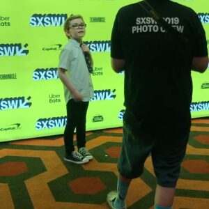 Julian Hilliard Instagram - Happy #Friyay 🎉

#fbf to the @sxsw 2019 premiere of #greenergrassfilm 😬
That was a fun day. If you haven’t seen the movie, you should check it out!