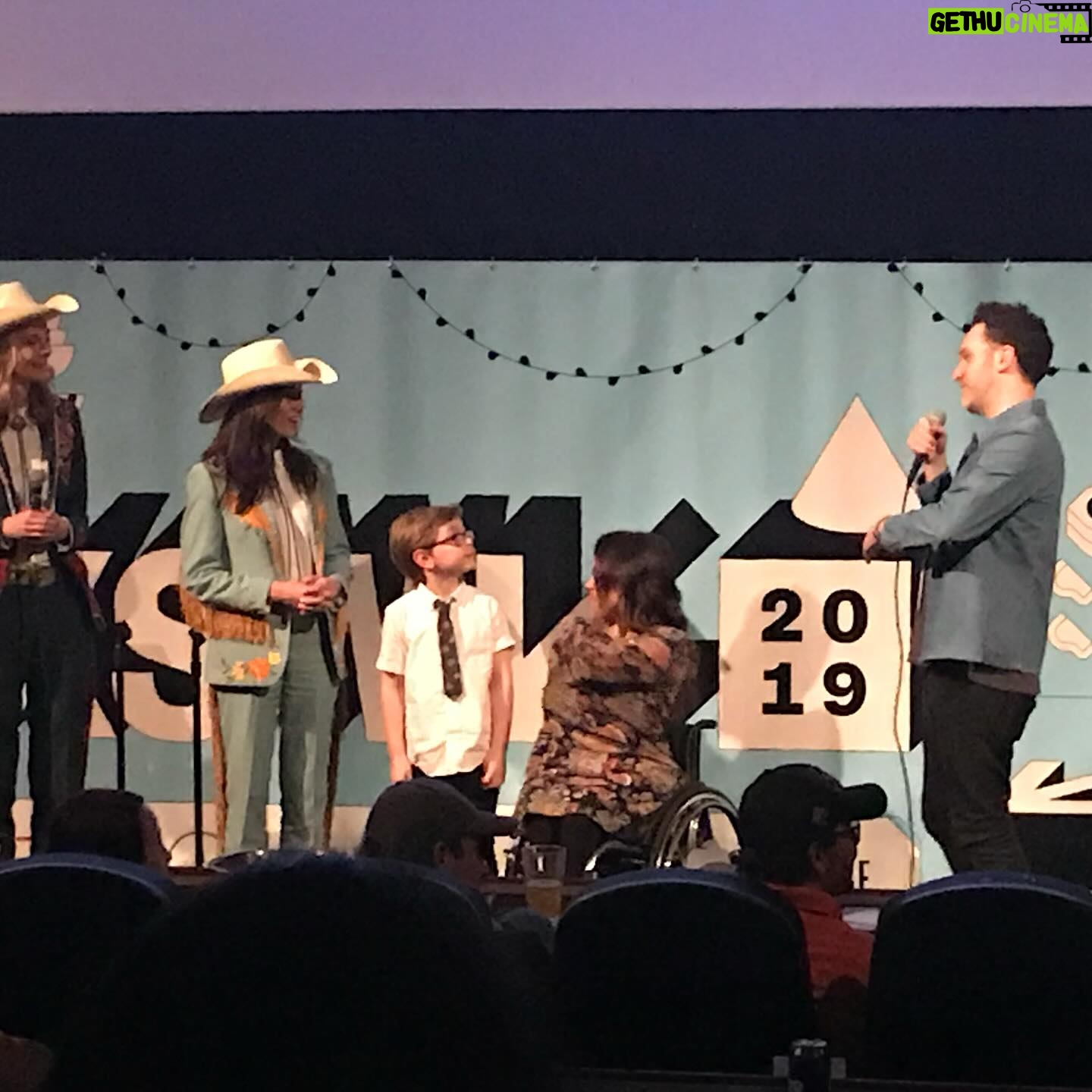 Julian Hilliard - 6.4K Likes - Happy #Friyay š
#fbf to the @sxsw 2019 premiere of #greenergrassfilm š¬
That was a fun day. If you havenāt seen the movie, you should check it out!