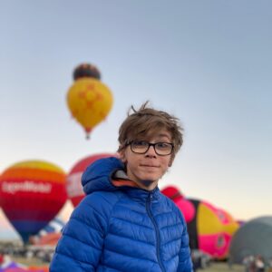 Julian Hilliard Instagram - Happy #Friyay the 13th!

Enjoyed seeing the ##balloonfiesta for the first time early this morning! If you ever get a chance, you have to check it out!🎈scroll to the end ⏰