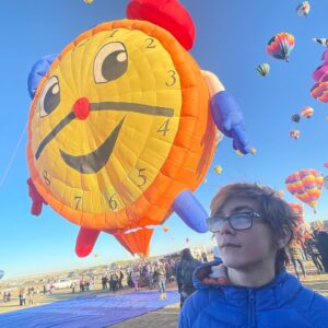 Julian Hilliard Instagram - Happy #Friyay the 13th!

Enjoyed seeing the ##balloonfiesta for the first time early this morning! If you ever get a chance, you have to check it out!🎈scroll to the end ⏰