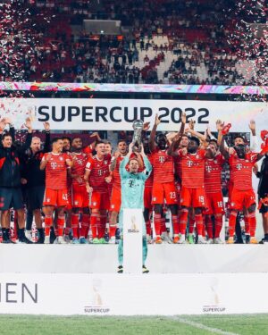 Julian Nagelsmann Instagram - Supercup Sieger 2022 
@fcbayern #MiaSanMia