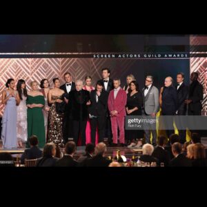 Juliana Canfield Instagram - Oh happy happy night …. Thank you @sagawards for throwing a perfect party and bravissimo to my favorite   beloved ensemble @succession 💕🏆😬😂🥰How wonderful……