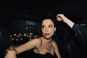 Juliana Canfield Instagram - Circling back on a magical Monday…Started the day playing Masquerade on jimmy fallon — ended the night playing Bright at the Carlyle. Got ready for THE MET GALA (!!!!!!) in 1 hr flat at 30 rock with @akihisa0704 and @pircillapae …@daniela_spector made sure we had proof that it happened. @1stdibs helped resurrect this sleeping beauty of a dress (bill blass from the 70s) and @josephsaidianandsonsjewelry lent the jaw droppin jewels…. @alexandrakotur aka the Queen of Style made it all possible….I couldn’t and wouldn’t have done it without her keen eye or her big heart. And the cherry   sprinkles on top was holding @sarah__pidgeon ‘s hand thru it all. Mama Mia I’m a lucky gal ♥️♥️♥️