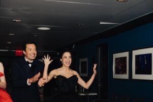 Juliana Canfield Instagram - Circling back on a magical Monday…Started the day playing Masquerade on jimmy fallon — ended the night playing Bright at the Carlyle. Got ready for THE MET GALA (!!!!!!) in 1 hr flat at 30 rock with @akihisa0704 and @pircillapae …@daniela_spector made sure we had proof that it happened. @1stdibs helped resurrect this sleeping beauty of a dress (bill blass from the 70s) and @josephsaidianandsonsjewelry lent the jaw droppin jewels…. @alexandrakotur aka the Queen of Style made it all possible….I couldn’t and wouldn’t have done it without her keen eye or her big heart. And the cherry   sprinkles on top was holding @sarah__pidgeon ‘s hand thru it all. Mama Mia I’m a lucky gal ♥️♥️♥️