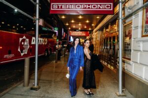 Juliana Canfield Instagram - Opening Night @stereophonicplay 🖤🎸😭⚡️Made my Broadway debut on Friday in a play I love more than any other, in the company of some of the best theater-makers in the whole wide world. Kissed by angels! Heaven on Earth! Come have a listen, we’re here all summer long!
