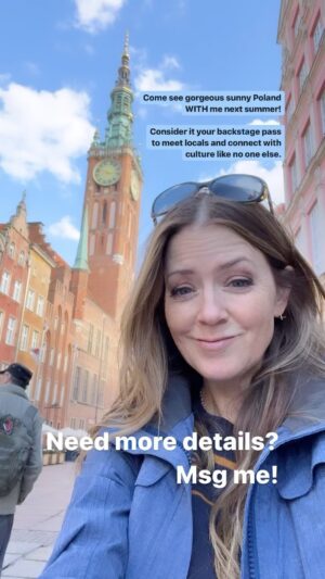 Juliana Dever Instagram - Me. You. Eleven days in Baltic Poland. You know you want to.
.
If you haven’t been to Poland, yet, tell me why not. I’m completely serious. I want to know why it hasn’t been on your travel list yet. #tellmemore