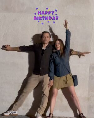 Juliana Dever Instagram - Happy Birthday my love! 

Seamus and I thought our friend Rachel was taking photos of us “making shapes” in front of the Padrão dos Descobrimentos/Monument of the Discoveries in Lisbon 😆.
.
Happy Birthday to my heart, my one true adventure, my partner in ridiculousness, my sweet hubs 😍
.
#happybirthdayseamus