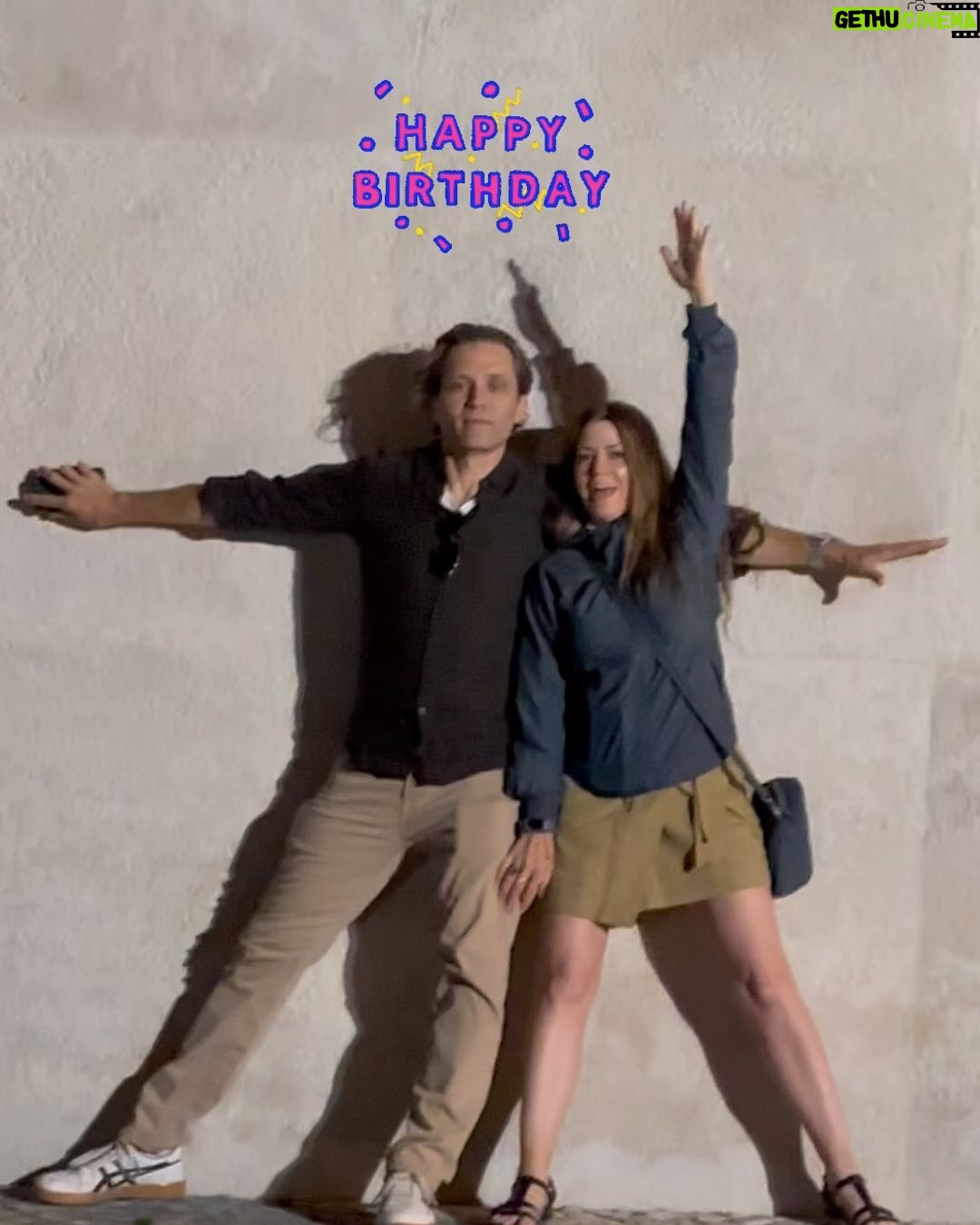 Juliana Dever - 2.1K Likes - Happy Birthday my love!
Seamus and I thought our friend Rachel was taking photos of us āmaking shapesā in front of the PadrĆ£o dos Descobrimentos/Monument of the Discoveries in Lisbon š.
.
Happy Birthday to my heart, my one true adventure, my partner in ridiculousness, my sweet hubs š
.
#happybirthdayseamus