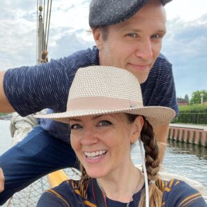 Juliana Dever Instagram - We’re leaving Gdańsk by tall ship today!
.
We raised the sails and peacefully glided across the Baltic Bay to the spit of Hel. Couldn’t have asked for a better day on the sea.
.
Have you ever sailed on a tall ship? This was my first time!
.
#cleverdeverpoland22 #visitgdansk #besttourtopoland #visitpoland