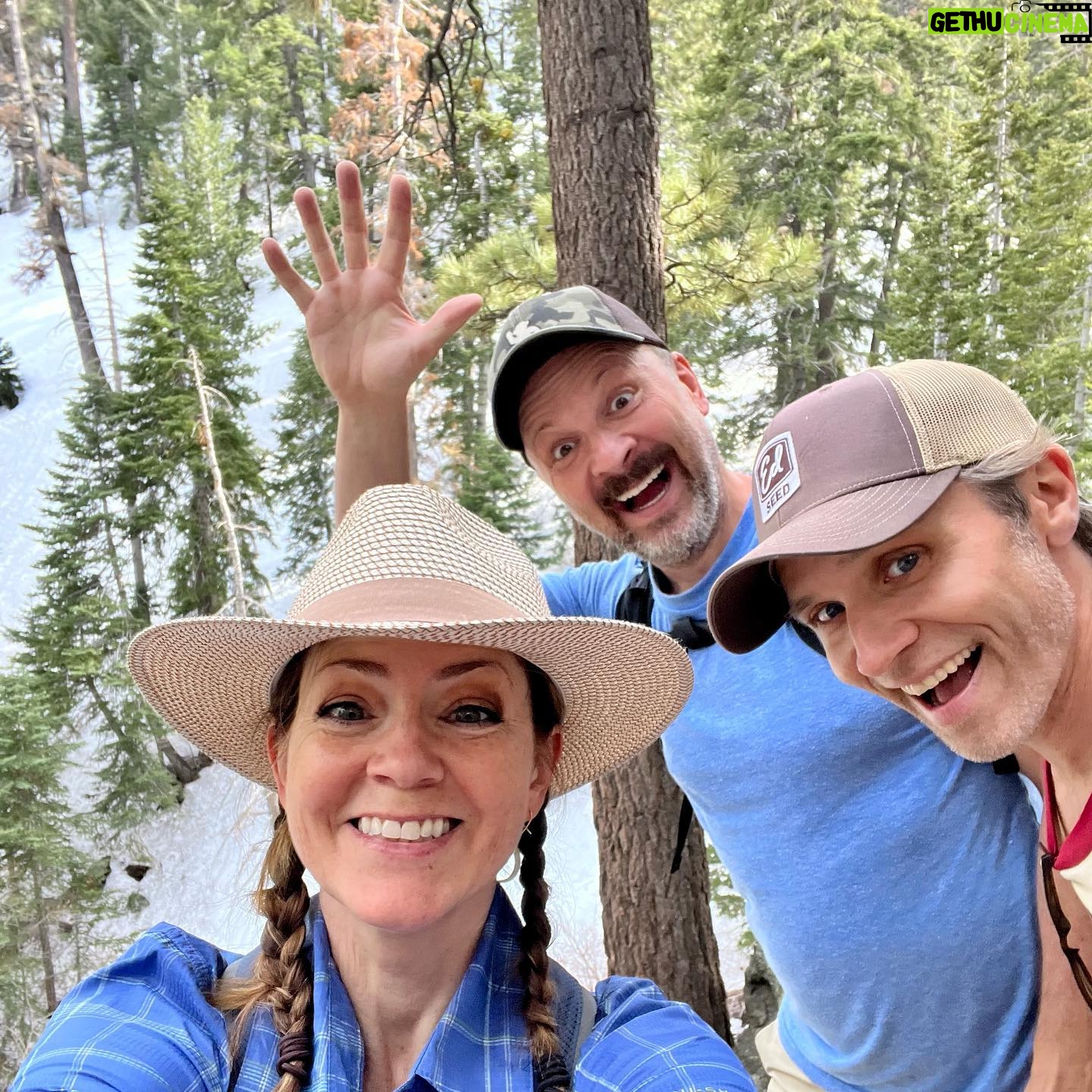 Juliana Dever - 1.2K Likes - “Let’s go on a hike!” Zane said.
“It’ll be easy!” He said
.
Narrator: it was straight uphill in 18” snow. It was not easy.
.
But it was fun AF.
.
Quick question; how many toes should I be feeling right now?
.
Not pictured: @mellamprey who was making Aperol Spritzes