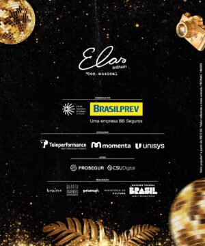Juliana Vasconcelos Póvoas Instagram - O Show continua! Elas, que brilharam pelos palcos do Rio de Janeiro, São Paulo e Belo Horizonte estão de volta em homenagem ao DIA INTERNACIONAL DAS MULHERES. Vem aí a TURNÊ 2024 do ELAS BRILHAM - Doc. Musical! 

⭐️ Com um elenco composto pelas divas ⭐️

✨ Débora Pinheiro, campeã do programa Canta Comigo. Destaque em outros programas musicais de TV, como Programa do Raul Gil e Qual é o seu talento. É dona do single “Fica comigo”. 

✨ Diva Menner, versatilidade, técnica e riqueza vocal fazem parte do repertório de Diva que, a cada dia vem conquistando espaço significativo no cenário musical e artístico pelo Brasil.

✨ Ivanna Domenyco, participou de grandes musicais como: Cole Porter, Ele Nunca Disse que me Amava; No SBT, participou da novela Carrossel. É uma das vozes marcantes do espetáculo. 

✨ Jullie, uma estrela completa. A artista tem dois álbums e um EP autorais lançados. Participou do The Voice Brasil e esteve em cartaz em diversos espetáculos. Além de contar com uma indicação ao prêmio “Bibi Ferreira” como Melhor Atriz. 

✨ Sabrina Korgut, indicada às principais premiações do teatro brasileiro, Korgut conta com mais de 40 participações de espetáculos no currículo. Na Tv, participou do Pé na Cova e 220 volts. 

👥 E em breve... MAIS DUAS GRANDES VOZES!

🎟️ Garanta seu Ingresso antecipado (Link na bio!)
Saiba mais em ElasBrilham.com.br

Apresentado por: Lei de Incentivo e Brasilprev.
Patrocínio: Teleperformance Brasil ; @momentagenericos ; @unisyscorp.
Apoio: @prosegurbr ; @csudigital.
Realização: @brainmais @estudiosquarta @grupoprismaoficial @minc @governofederaloficial.

#ElasBrilham #FredericoReder #MarcosNauer #BrainMais #Musical #DocMusical
