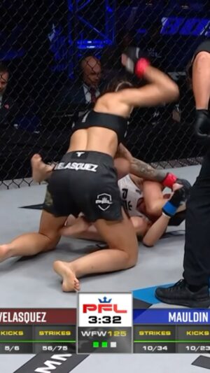 Juliana Velasquez Instagram - 5⃣POINT FINISH! @juvelasquez gets the stoppage in the 2nd round!

#PFLRegularSeason LIVE NOW
🇺🇸 ESPN 