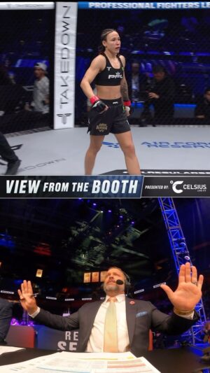 Juliana Velasquez Instagram - Now that was a close call 😱🎙️

View From The Booth 

#PFLRegularSeason