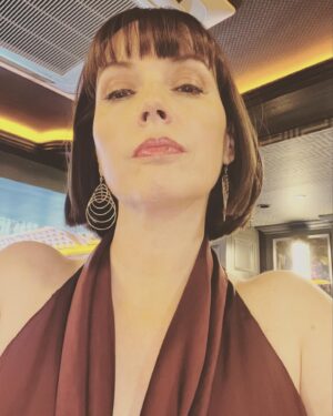 Julie Ann Emery Instagram - Katricia & Shusie (@thedeborahscraig) drop in to @elsbethcbs tonight for a special cocktail! And we do it in true @danlawsonstyle! Congrats to everyone on the @elsbethcbs team on their S2 pick up. What a delightful set and beautiful group of people to work with. 
@carriepreston @carrapatterson @wendellpcg @jontolins @rking_618 and company!