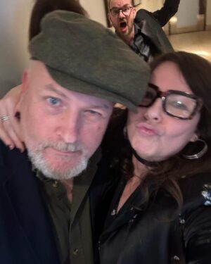Julie Graham Instagram - Lovely lunch with nutters celebrating the marvellous Philippa Braithwaite’s 60th. Photo bombers galore 😎 glorious #clunes #philippa  @croketdavy @beverleypj @officialconlethill @mrpetercurran
