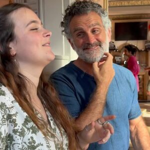 Julie Graham Instagram - Glorious day celebrating our wee Jeanie’s 18th. You deserve it all angel. So loved! Such a star. I really felt @claracatcat in the room. @john.c.marquez you have done a wonderful job. ❤️ What joy. @jeanieemmm @elsie.c.marquez ❤️ @michaelharwood68 @daviebroon55 family and pals 👑🥂💥❤️