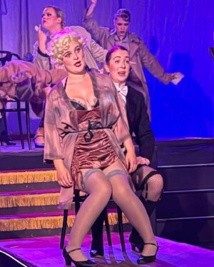 Julie Graham Instagram - A star is born ⭐️ my incredible god daughter @jeanieemmm shining as Roxie Hart! So proud of you darling! Look out world ⭐️⭐️⭐️⭐️⭐️