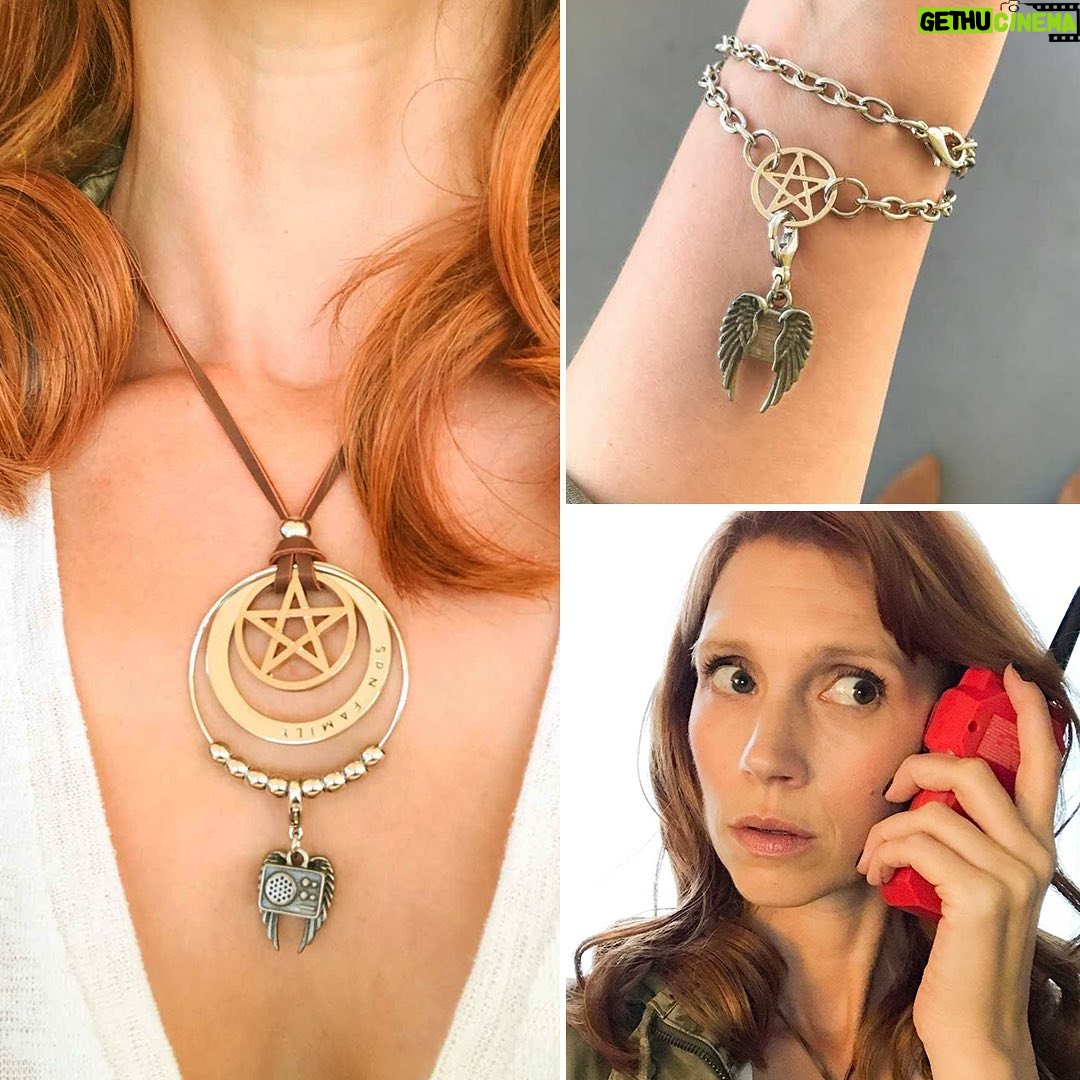 Julie McNiven - 1.1K Likes - My #AngelRadio charms give you all of the winged cuteness with none of the millions of angelic voices yammering away at you all day. Plus, they benefit a really great causeā@KIF1A. It's a win-win-win. Get yours at @shopstands