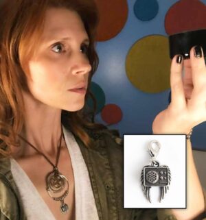 Julie McNiven Instagram - Angel Alexa? Nah, I'll just stick with good old-fashioned Angel Radio, thanks. There are still some charms left over at @shopstands! Every charm purchase helps benefit @kif1a and the amazing work they're doing to find a cure.