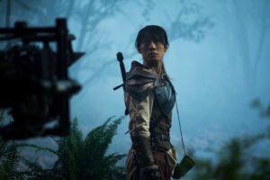 Julie Zhan Instagram - Got to experience virtual production at its finest. Can’t wait to show you more. And look out for  @orbitalvirtualstudios. They are changing the filmmaking game 🙌🏾
Photos/BTS: @luke.dejoras 
EP:  @thatdirectoraj  @mackdaddycope  @martin.orbtalvs
Producer :  @leahbakesapplepie
Writer/Director:  @donbitters
1st AD:  @hapkiden
Sparrowhawk:  @dancejujudance
Goliath (mocap): @gloriatsai
DP :  @fistfulloffilm 
Makeup:  @jallenfxbeauty
Gaffers :  @hunterlaizure (Prepro)  @bluehairmatty (Shoot)
Key Grips:  @cjcolace. (Prepro)  @lehrbear (Shoot)
1st AC:  @double_0_nothing
Key PA:  @the_whittwicky
PA:  @allenqstunts
MOCAP :  @jamescroak
Unreal :  @taylordaneross
Scorpion Crane:  @alexandre_nunez  @andremagulas
Head Tech :  @adam_hull  @theeesfool
Continuity:  @depollo
Optitrack:  @stephenstuntford
Stunt Director:  @mark_poletti
Stunt Coordinator: @maxhv85
Stunt Rigger :  @belieu_stunts
Stunt Rigger :  @pabloruffberganza
Art Director:  @rickrifledesign
Optico Lenses:  @ticovision @ticomae
Camera Support:  @otm_cameralighting  @rarebreeds
Camera:  @sonycine #virtualproduction #scifi