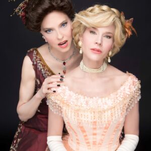 Juliet Landau Instagram - Excited to share moi & @juliebenzmft are endorsing the official Disney-licensed, Buffy Makeup Line! Dev & I designed the shoot & marketing slogan: “Buffy Beauty Line! It’s about Time!” 🧛‍♀️ Pre-orders are live!! 🌟 https://phoenixrisingcosmetics.com/collections/buffy-the-vampire-slayer 💫 Here’s a first look at some images included with the products 👀 The Big Box includes 4 photos of us. The palete includes 2 photos!