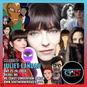 Juliet Landau Instagram - I can't wait to go to Biloxi, MS for @southernerdsfest May 25 & 26! Ya'll come hang out !!! https://www.southernerdsfest.com/