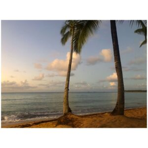 Juliet Rylance Instagram - From one isle to another ... 🇩🇴
 We’ve been here for two weeks so, it’s time for a postcard. 

We step out of our casita at dusk each day to this... 
 Wish you were here.