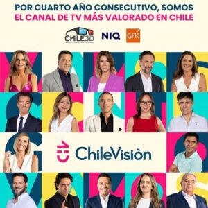 Julio César Rodríguez Instagram - Inmenso logro de @chilevision 📺 Orgulloso de ser parte de este tremendo equipo humano 🖤